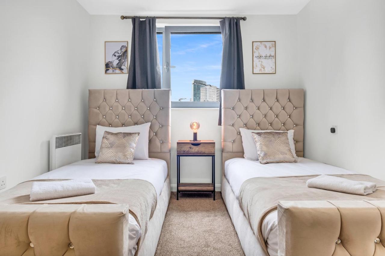 Stylish 4Th Floor 2 Bedroom En Suite City Centre Apartment With Parking By Azura Nights Birmingham Esterno foto